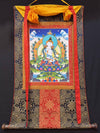 Vajrasattva Thangka - Silk Framed - Art Of Tibet