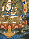 Vajrasattva Tibetan Thangka Painting - Art Of Tibet