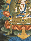 Vajrasattva Tibetan Thangka Painting - Art Of Tibet