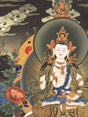 Vajrasattva Tibetan Thangka Painting - Art Of Tibet