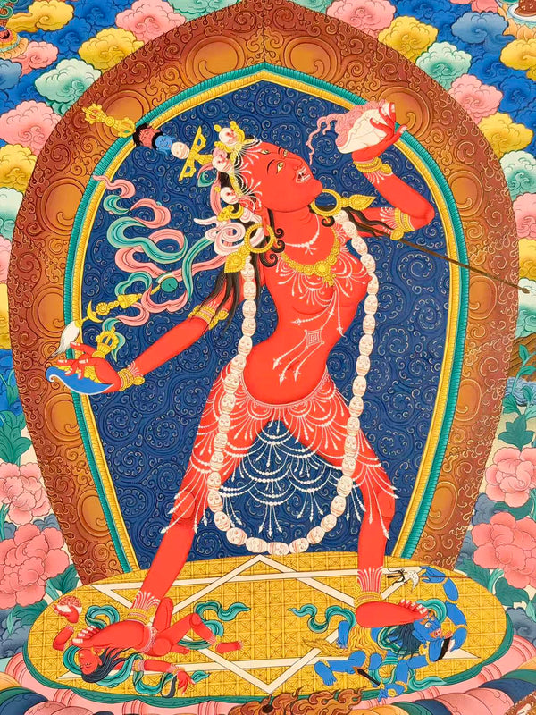 Vajrayogini Tibetan Thangka Painting - Art Of Tibet