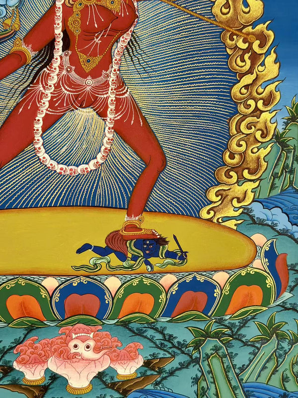 Vajrayogini Tibetan Thangka Painting - Art Of Tibet