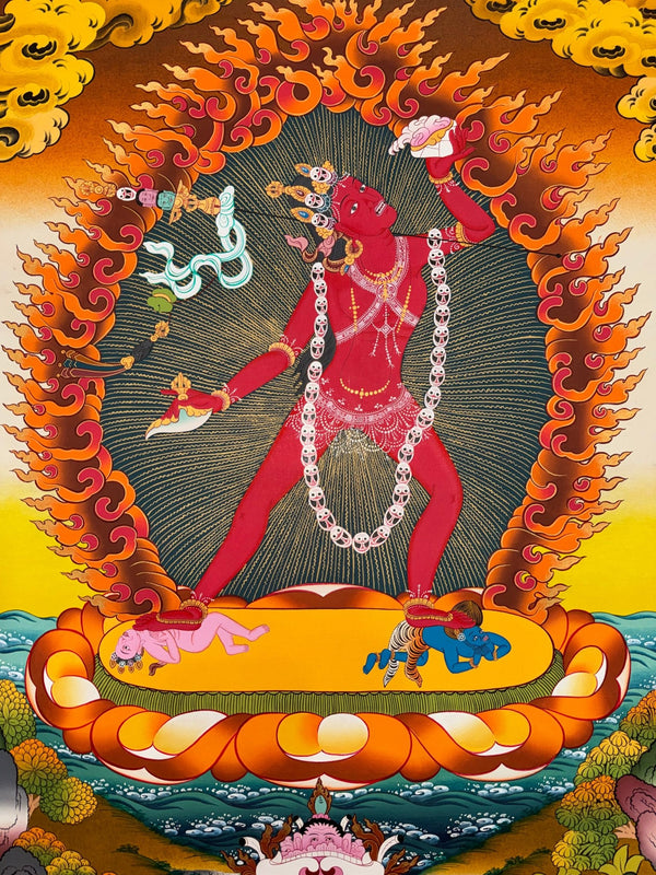 Vajrayogini Tibetan Thangka Painting - Art Of Tibet