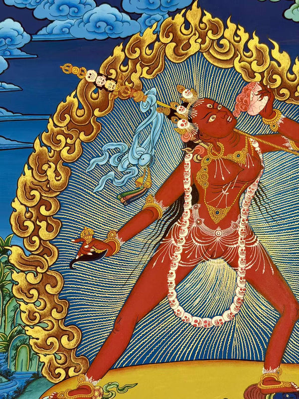 Vajrayogini Tibetan Thangka Painting - Art Of Tibet