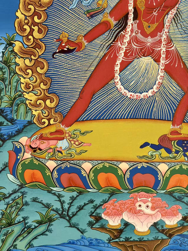 Vajrayogini Tibetan Thangka Painting - Art Of Tibet