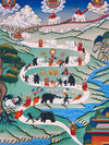 Way To Heaven Thangka - Art Of Tibet