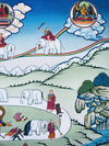 Way To Heaven Thangka - Art Of Tibet