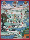 Way To Heaven Thangka - Art Of Tibet