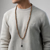 Wenge Wood Strength & Spiritual Balance Mala - Art Of Tibet