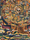 Wheel Of Life Masterpiece Large Thangka - Art Of Tibet