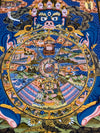 Wheel Of Life Masterpiece Thangka - Art Of Tibet
