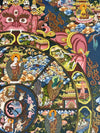 Wheel Of Life Masterpiece Thangka - Art Of Tibet