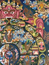 Wheel Of Life Masterpiece Thangka - Art Of Tibet