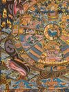 Wheel Of Life Masterpiece Thangka - Art Of Tibet