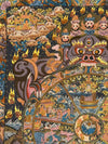 Wheel Of Life Masterpiece Thangka - Art Of Tibet