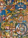 Wheel Of Life Masterpiece Thangka - Art Of Tibet