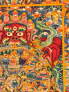 Wheel Of Life Masterpiece Thangka - Art Of Tibet