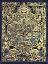 Wheel Of Life Tibetan Thangka Painting - Art Of Tibet