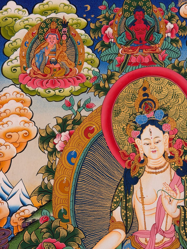 White Tara Thangka - Art Of Tibet