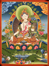 White Tara Thangka - Art Of Tibet