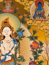 White Tara Thangka - Art Of Tibet