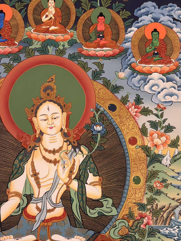 White Tara Thangka - Art Of Tibet