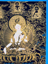 White Tara Thangka - Art Of Tibet