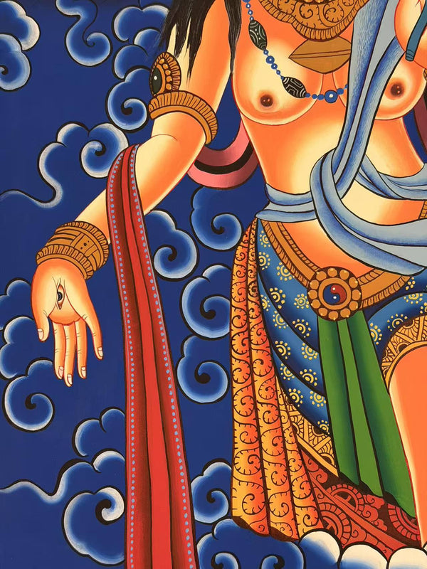 White Tara Thangka - Art Of Tibet