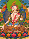 White Tara Thangka - Art Of Tibet