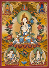 White Tara Thangka - Art Of Tibet