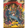 Yamantaka Masterpiece Large Thangka - Art Of Tibet