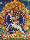 Yamantaka Masterpiece Thangka - Art Of Tibet