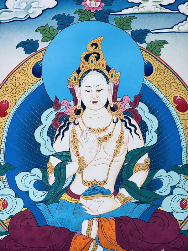 Yeshe Tsogyal Thangka - Art Of Tibet