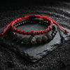 Ying Yang Onyx Bracelet Set - Art Of Tibet