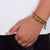 Onyx Black and Gold Bracelet Set