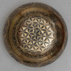 White Tara & Om Mantra Carved Singing Bowl