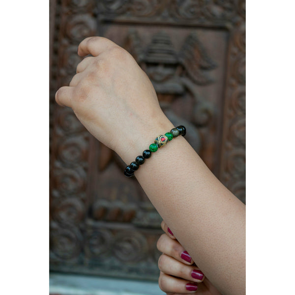 Obsidian Negativity Blocking Bracelet