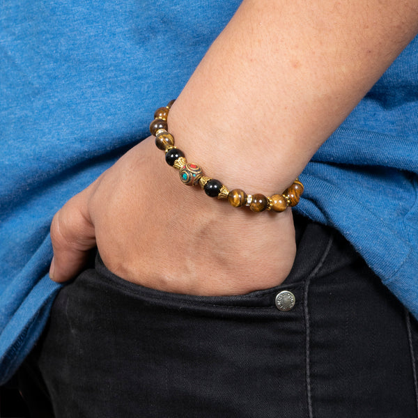 Tiger Eye Wisdom Bracelet