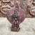 Avalokiteshvara Pure Copper and Silver Plated Statue
