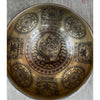 Green Tara with Eight Auspicious Symbols & Fengshui Fish Carved Singing Bowl