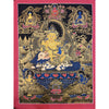 Jambhala(Kubera) Masterpiece Tibetan Thangka Painting