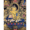 Jambhala(Kubera) Masterpiece Tibetan Thangka Painting