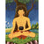 Buddha Meditating In Bodhi Tree Thangka