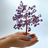 Amethyst Calming Tree Of Life - Art Of Tibet