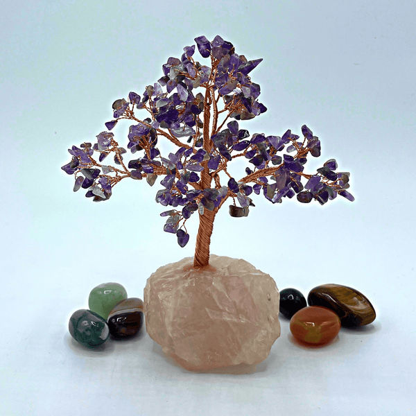 Amethyst Calming Tree Of Life - Art Of Tibet