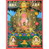 Amitayus Buddha Tibetan Thangka Painting - Art Of Tibet