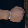 Black Onyx & Opalite Bracelet - Art Of Tibet