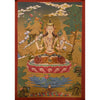 Chenrezig Compassion Buddha Thangka - Art Of Tibet
