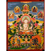 Chenrezig Compassion Buddha Thangka - Art Of Tibet