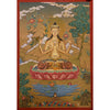 Chenrezig Compassion Buddha Thangka - Art Of Tibet